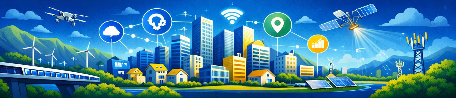 Cidades Inteligentes, infraestrutura